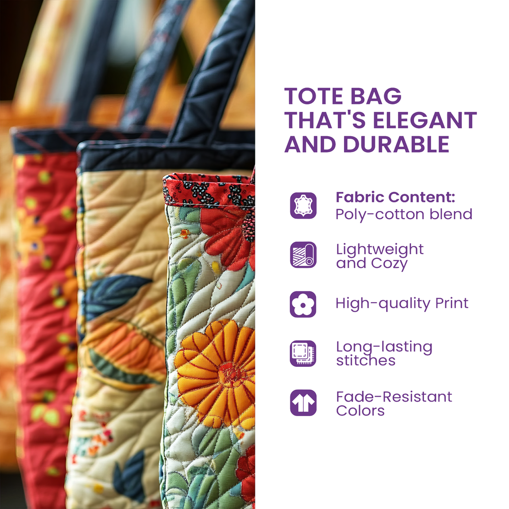 Long Pup Quilted Tote Bag GFTOYC2489